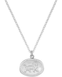 Dower & Hall - Inspiring Lion Talisman Necklace - Lyst