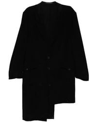 Yohji Yamamoto - Asymmetric Hem Jacket - Lyst