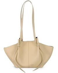Yuzefi - Mochi Grained Leather Shoulder Bag - Lyst
