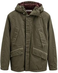 Massimo Osti Studio - Chaqueta Con Capucha De Manga Raglán - Lyst