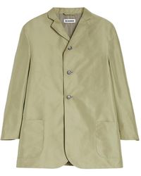 Jil Sander - Button Technical Jacket - Lyst