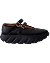 4Ccccees - Tura Plateau-Schuhe Mit Schnallenriemen - Lyst