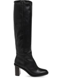 Max Mara - 90Mm Leather Boots - Lyst