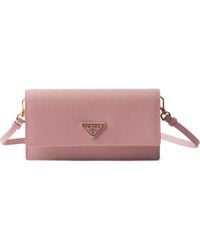 Prada - Mini-Tasche mit Triangel-Logo - Lyst