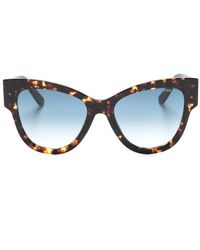 Marc Jacobs - Cat-Eye-Sonnenbrille in Schildpattoptik - Lyst