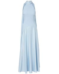 Solace London - Cece Halterneck Maxi Dress - Lyst