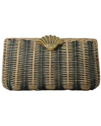 Poolside - Clutch Intrecciato - Lyst