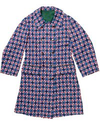 Commun's - Wool Double-Breasted Coat - Lyst