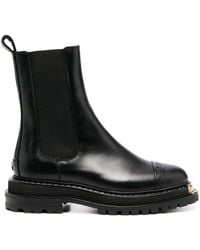Sandro - Liam Leather Chelsea Boots - Lyst