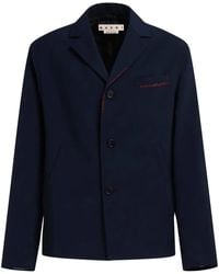Marni - Blazer With Mending - Lyst