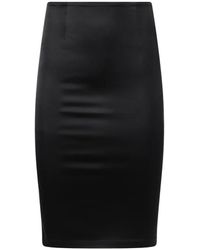 Mia Peculiar - Stretch Midi Skirt - Lyst