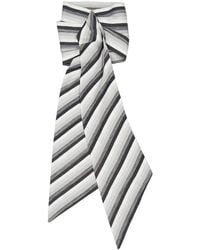 Marrakshi Life - Striped Cotton-Blend Scarf - Lyst