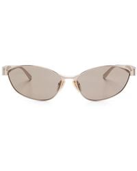 Balenciaga - Gafas de sol con montura oval - Lyst
