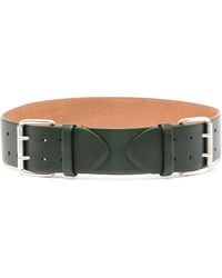 Dice Kayek - Ceinture En Cuir À Double Boucle - Lyst