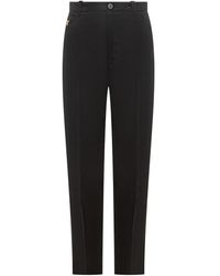 Versace - Broek Met Medusa-Plakkaat - Lyst