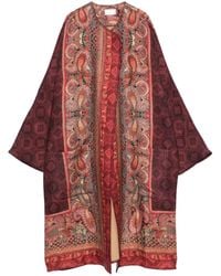 Pierre Louis Mascia - Pancake Cape mit Paisley-Print - Lyst