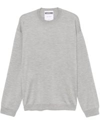 Moschino - Fine-Knit Sweater - Lyst