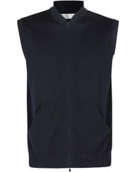 FILIPPO DE LAURENTIIS - Gilet Con Zip - Lyst
