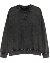FIVE CM - Ausgeblichenes Sweatshirt Mit Logo - Lyst