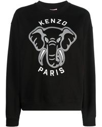 KENZO - Classic Cotton Sweatshirt - Lyst