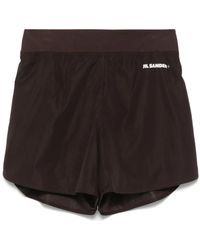 Jil Sander - Pantalones cortos de chándal con logo - Lyst