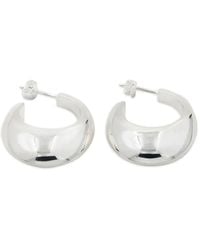 RAGBAG STUDIO - Polished-Finish Hoop Earrings - Lyst