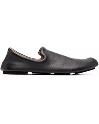 Marsèll - Leather Slip-on Loafers - Lyst