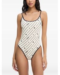 Guess - X North Sails Maillot De Bain Imprimé À Patch Logo - Lyst