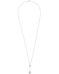 True Rocks - Halskette Mit "Eight Ball High Bump"-Anhänger - Lyst