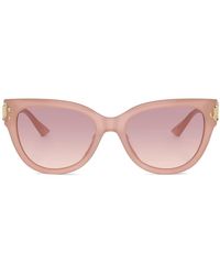 Jimmy Choo - Logo-Plaque Sunglasses - Lyst