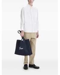 A.P.C. - Plaid-Insert Long-Sleeve Shirt - Lyst