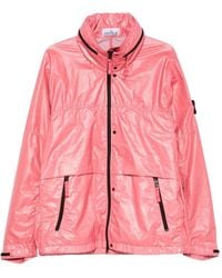 Stone Island - Zip-Fastening Logo-Patch Jacket - Lyst
