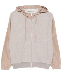 Peserico - Zip-Up Hoodie - Lyst