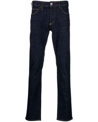 Philipp Plein - Iconic Plein Super-straight Cut Jeans - Lyst