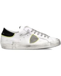 Philippe Model - Worn-Look Low-Top Sneakers - Lyst