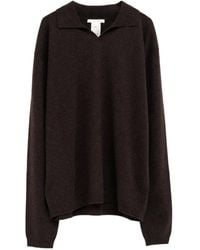 The Row - ポロカラー カシミアセーター - Lyst