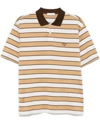 Prada - Polohemd Aus Baumwoll-Jersey - Lyst