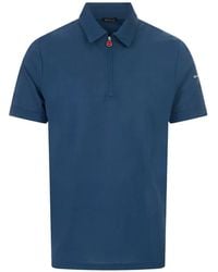 Kiton - Quarter-Zip Short-Sleeve Polo Shirt - Lyst