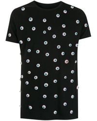 Amir Slama - Eyes-Print Cotton T-Shirt - Lyst