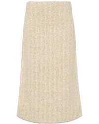 Fabiana Filippi - ツイード ペンシルスカート - Lyst