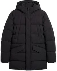 Heskimo - Hooded Flap-Pocket Coat - Lyst