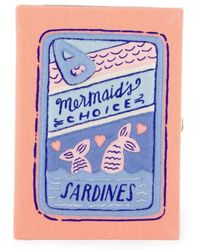 Olympia Le-Tan - Mermaid's Choice Embroidered Book Clutch Bag - Lyst