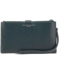 Gianni Chiarini - Dollaro Pebbled Leather Wallet - Lyst