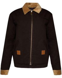Sporty & Rich - Srhwc Canvas Zipped Jacket - Lyst