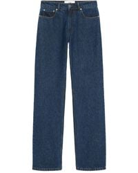 Ami Paris - Jeans Mit Weitem Bein - Lyst