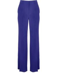 Alberta Ferretti - Straight-Leg Trousers - Lyst