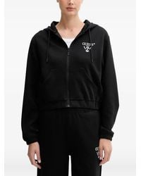 Guess - Zip Up Hoodie - Lyst
