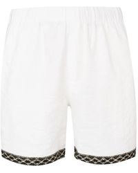 Commas - Pantalones Cortos Resort Con Ribete Bordado - Lyst