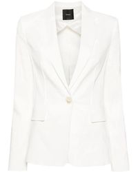 Pinko - Ghera Linen-Blend Blazer - Lyst