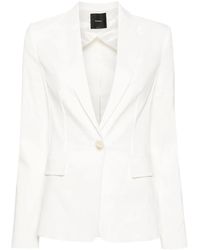 Pinko - Ghera Linen-Blend Blazer - Lyst